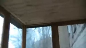 остекление балкона деревом в Москве