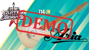 Электрогитара ARIA 714-JH - демонстрация звучания