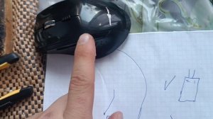 Замена батареек на аккумулятор для без проводной мышки!