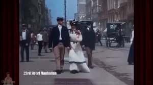 New York c.1899： Restored To Life in Amazing Footage