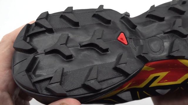 Salomon SPEEDCROSS 6 Men Trail Running Shoes White Black Empire L417378 unboxing video sportbox.bg