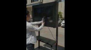 Kontech Test Video of Outdoor TV