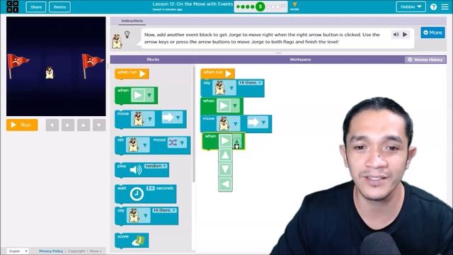 How to solve Lesson 11 and 12 for Course A | Coding.org | Coding Course