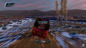 Cars 3 Lightning McQueen Racing in Radiator Springs Interstate Pass