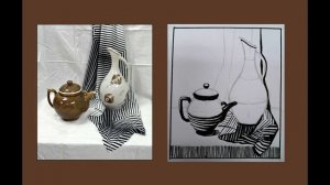 Натюрморт в графике