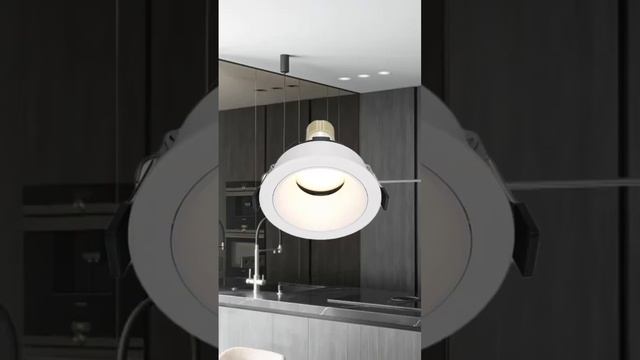 Новинки встраиваемых потолочных светильников на сайте LEDPremium.ru #shortsvideo #interiordesign