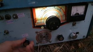 Слушаю эфир на Эфир из огорода. Проверка антенны диполь на 40м