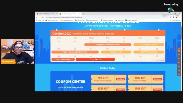 HOJE TEM DRONE NO SABADÃO DO TIOZÃO E 11.11 BANGGOOD смотреть онлайн