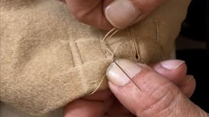 📹 Ручные петли на пальто