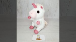 Игрушка-повторюшка Единорог музыкальный на батарейках, танцует, для детей от 2 лет, Пакунок малюка