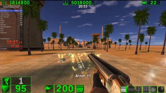 Serious sam: The First Encounter speedrun All stages Serious 40:17 (44:26) смотреть онлайн