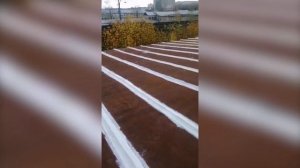 БРОНЯ Акваблок Эксперт для гидроизоляции  кровли на автотранспортном предприятий г.Кирова.