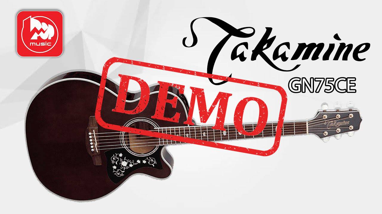 Электроакустика TAKAMINE GN75CE - демонстрация звучания