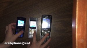 Samsung SGH-C160 vs C170 vs D880 | Speed Comparison