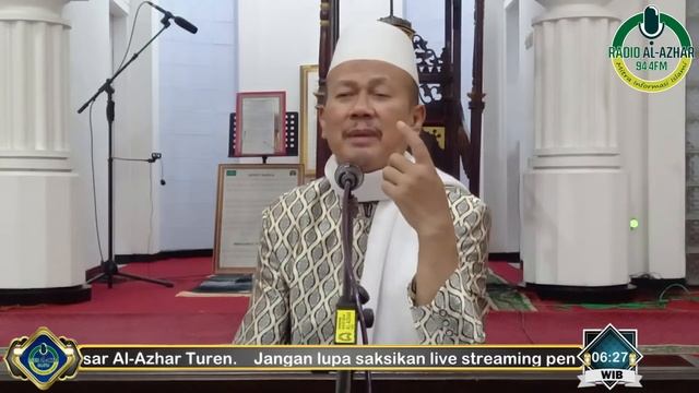 🔴(LIVE) PENGAJIAN MALAM KAMIS | MASJID BESAR AL-AZHAR TUREN смотреть онлайн