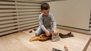 Собираем и играем Трек Тачки 3 Маквин и Смоки Disney Pixar Cars 3 Midnight Jump Track