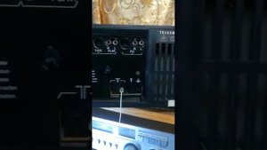the back side and bottom of the hifi am fm stereo receiver telefunken tr 350