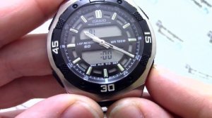 Часы Casio Illuminator AQ-164WD-1A - Инструкция, как настроить от PresidentWatches.Ru