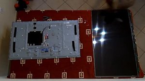 (4K) LG 42LB650V LED strip Change