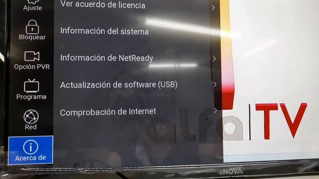 como actualizar el software o firmware en TV eNOVA 32D1S 43D1S смотреть онлайн