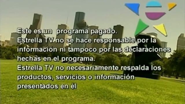KZJL 61 Estrella TV (Houston) - Paid Programming Disclaimer (2001 - 2018)