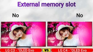 LG Class C3 - "OLED Evo" OLED TV  VS LG C4 - "OLED Evo" OLED 4K Smart TV