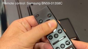 📺 👉 SAMSUNG Remote control BN59-01358C