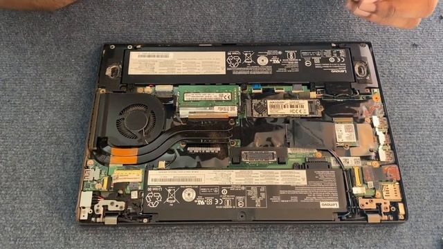 Lenovo ThinkPad T470s Battery Replacement смотреть онлайн