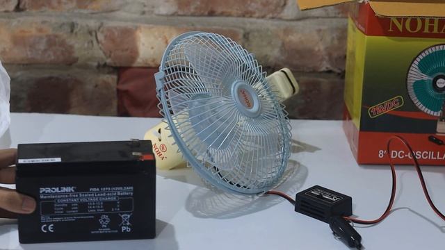 Noha Solar Clip 12 Volt DC Fan Unboxing  Review Bangla Tutorial