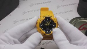 Casio G-Shock GA-100A-9A обзор наручных часов от Интернет-магазина TopGShop.ru