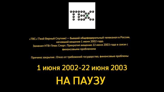 Закрытые телеканалы #1