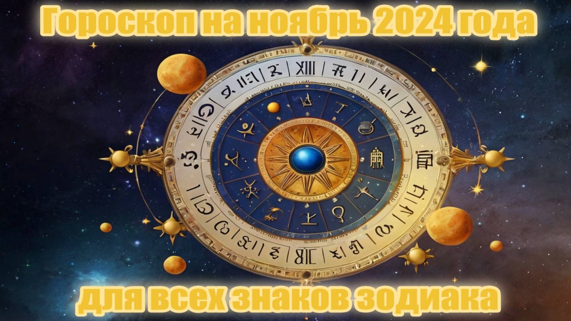 Гороскоп на ноябрь 2024 года