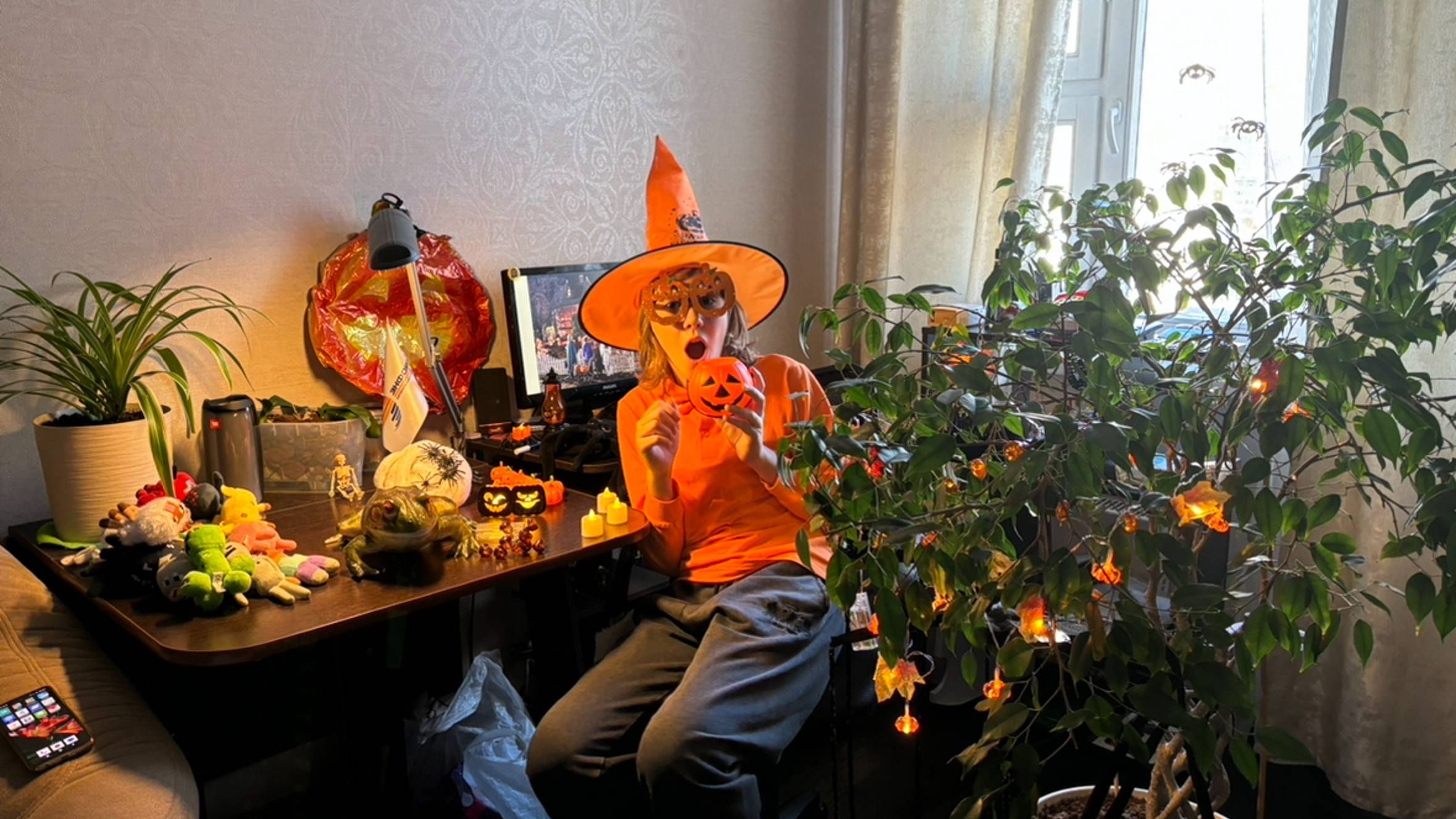 Празднуем Хеллоуин (Halloween)-31 октября. Тыквы. Распаковка хеллоуинских подарков 2024.