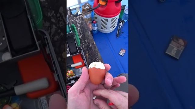 КАК НАСАДИТЬ ЯЙЦО #насадканалеща #зимняяловлярыбы #рыбалка2024