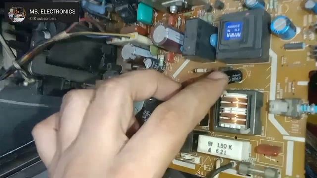 SHARP CRT TV 14inches No Power Easy Trouble MB.ELECTRONICS смотреть онлайн