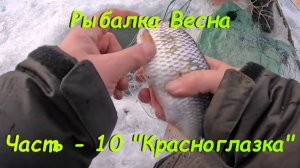 Рыбалка. Весна. Часть - 10 "Красноглазка".