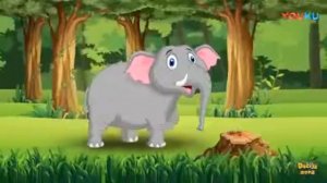 слон, который может только петь, детские песни