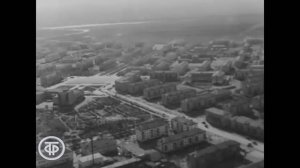 СССР город Рудный - Фрагмент из фильма Ленинским курсом от съезда к съезду. Год 1968