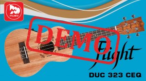 Укулеле FLIGHT DUC 323 - демонстрация звучания