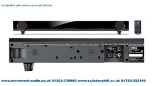 Yamaha YAS-101 Sound Bar / Front Virtual Surround System from Movement Audio Salisbury (YAS101)