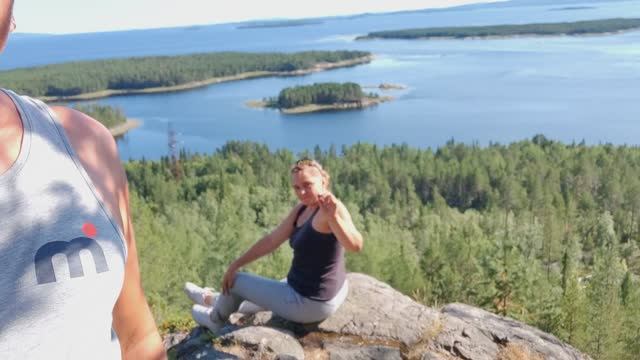 В Карелию на самодельном автодоме Т4. Лето. 2024. набережные ч5. Белое море. оз. Круглое-щучье.