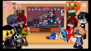 FNF React T Vs. QT Mod Phase 1-5 (+ 2 Secret Songs & Ending)||FRIDAY NIGHT FUNKIN’||ElenaYT.