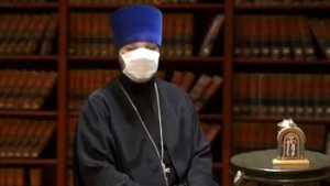 Телепередача «Дорога к храму», Архимандрит Андрей (Конанос) и его проповедь (28.07.2020)