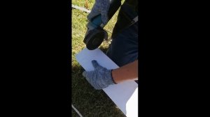 отделка окна,отделка откоса