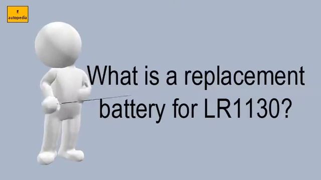 What Is A Replacement Battery For Lr1130?