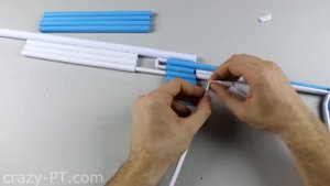 How to Make -Как сделать снайперскую винтовку из бумаги , которая стреляе