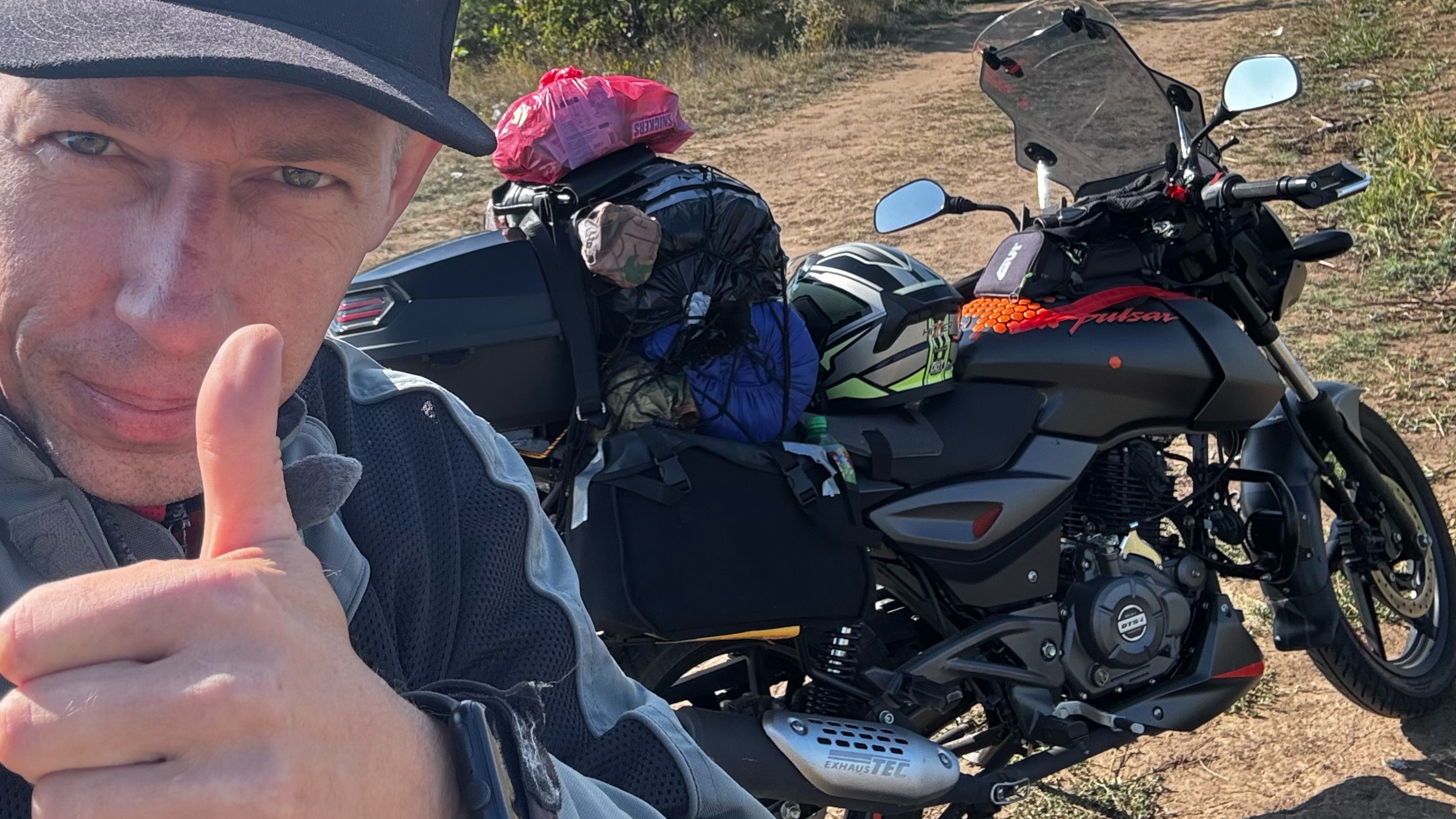 Мотопутешествие на Баджадж пульсар 180. Bajaj pulsar 180. На мотоцикле к морю - Часть 1. смотреть онлайн