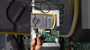 TP VST59 P83 HAIER 39 LED VOLTAJES EN ON Y OFF