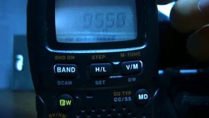 Yaesu VX-2R on Shortwave