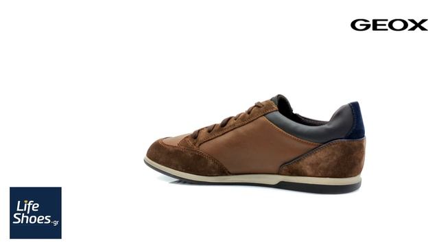 Geox U Renan A Brown/Cognac Ανδρικά Ανατομικά Sneakers Καφέ/Ταμπά (U044GA 022ME C6249) смотреть онлайн